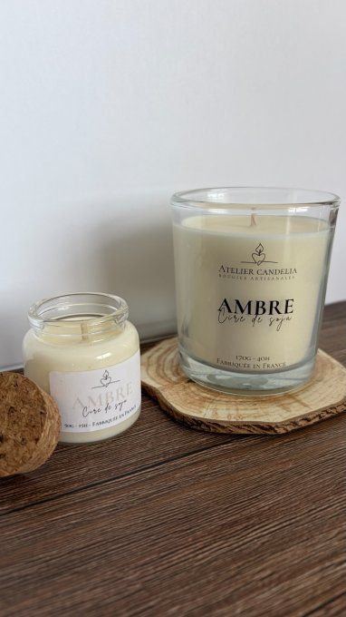Bougie Parfumée - Ambre 