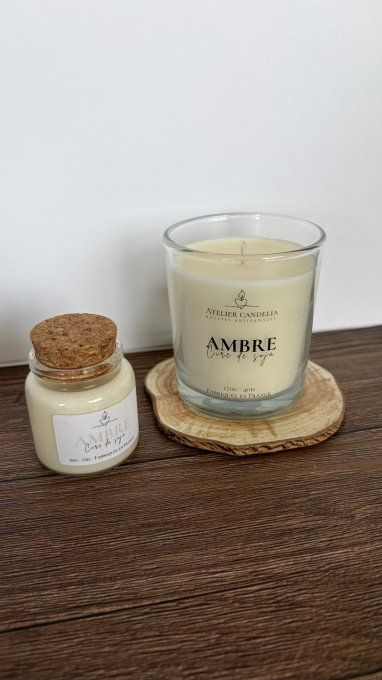 Bougie Parfumée - Ambre 