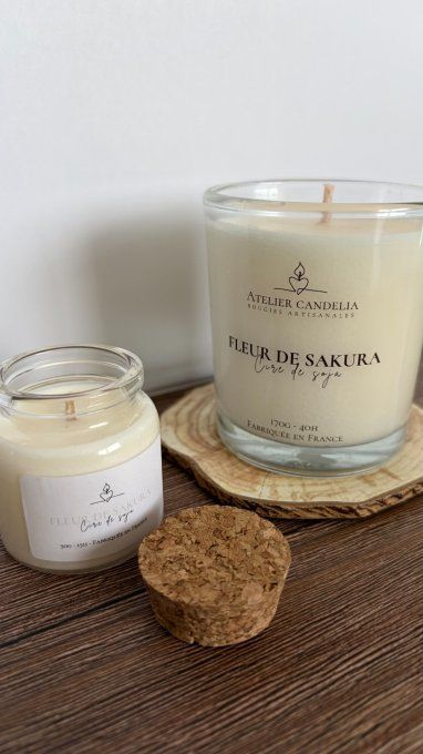Bougie Parfumée - Fleur de Sakura 