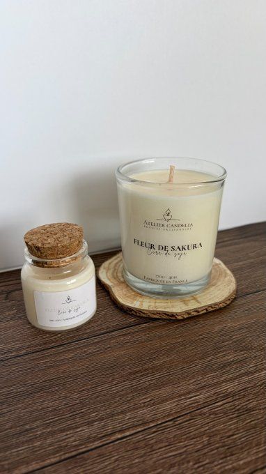 Bougie Parfumée - Fleur de Sakura 
