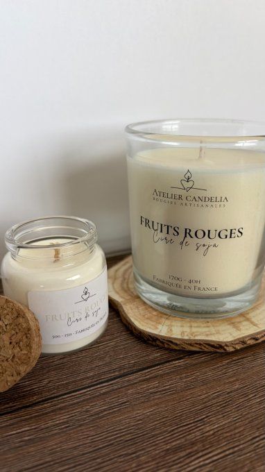 Bougie Parfumée - Fruits Rouges