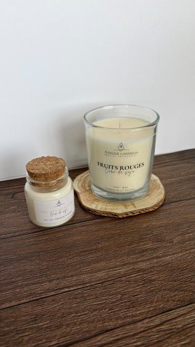 Bougie Parfumée - Fruits Rouges
