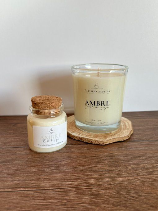 Bougie Parfumée - Ambre 