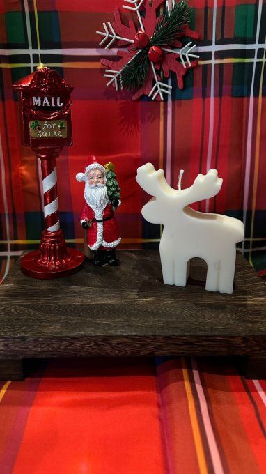 Bougie moulée Renne 